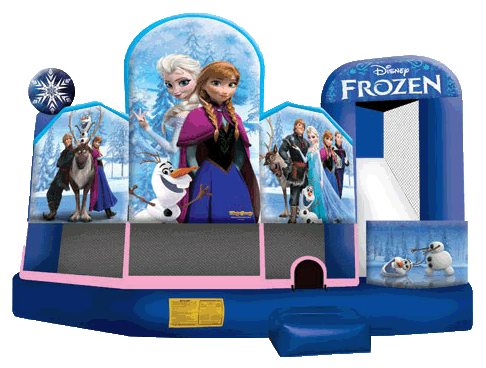 Frozen 5 In 1 Inflatable Combo